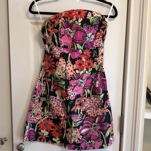 Lily Pulitzer strapless dress